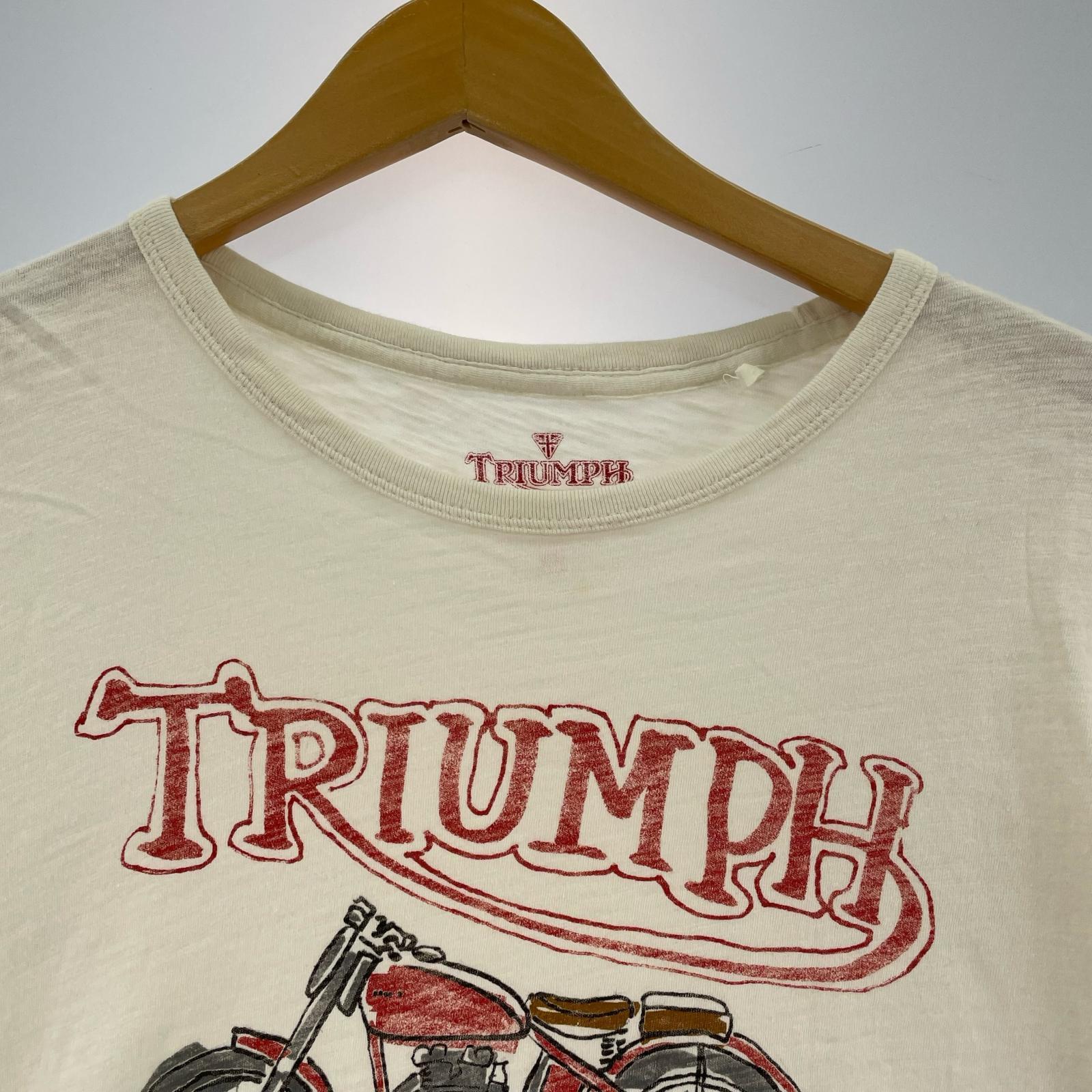 半袖Tシャツ TRIUMPH 生成り (S) S