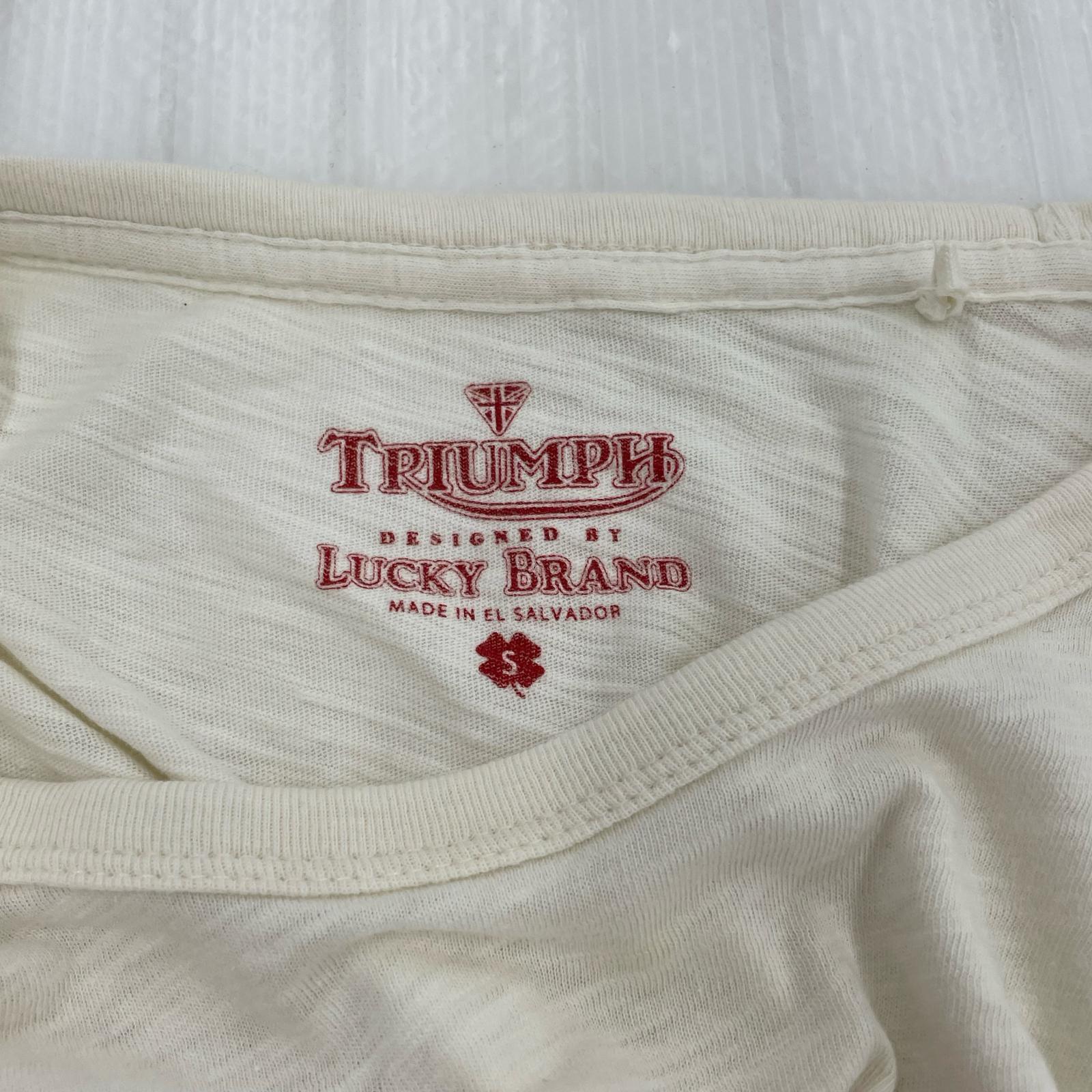 半袖Tシャツ TRIUMPH 生成り (S) S
