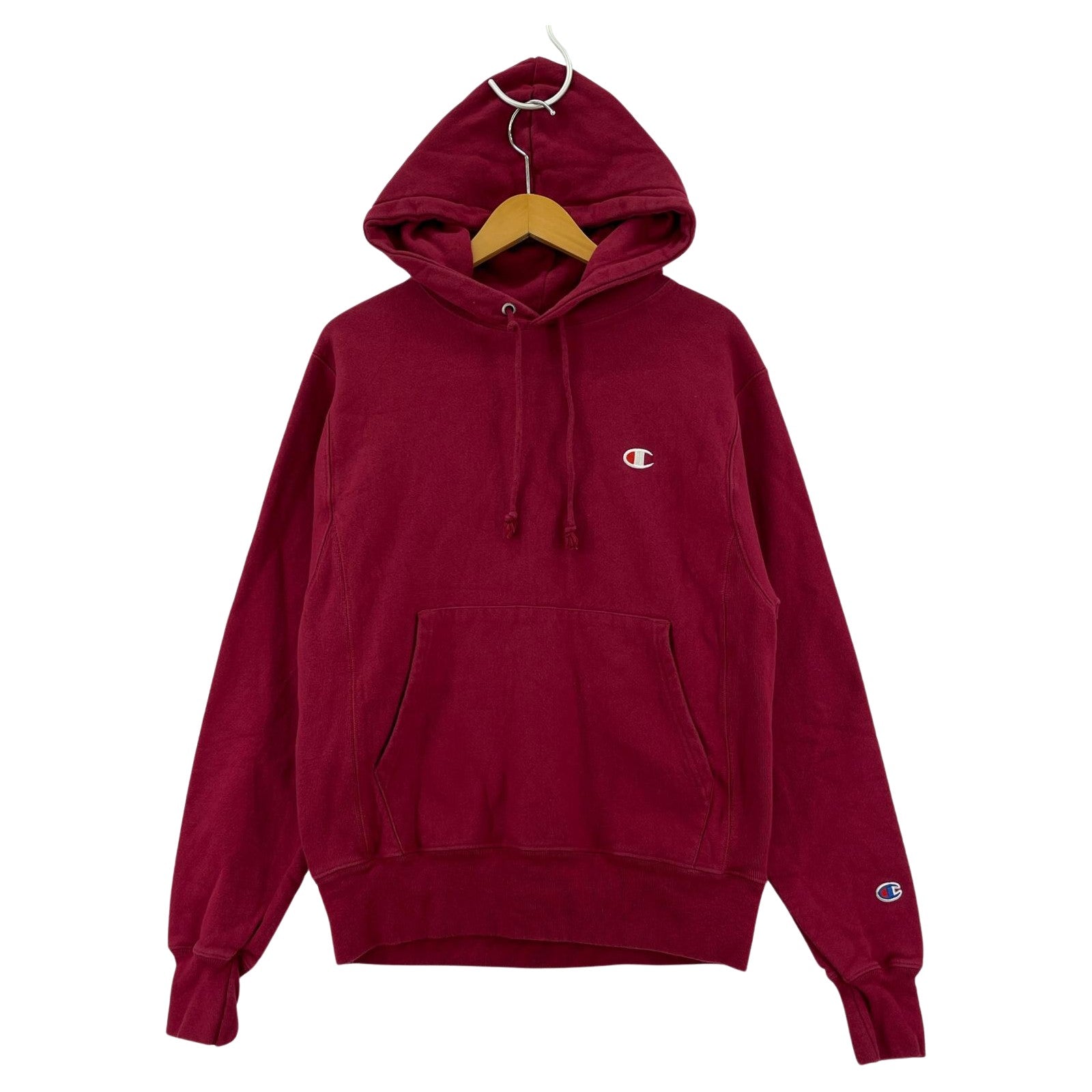 パーカー 00s REVERSE WEAVE レッド(S) S レッド