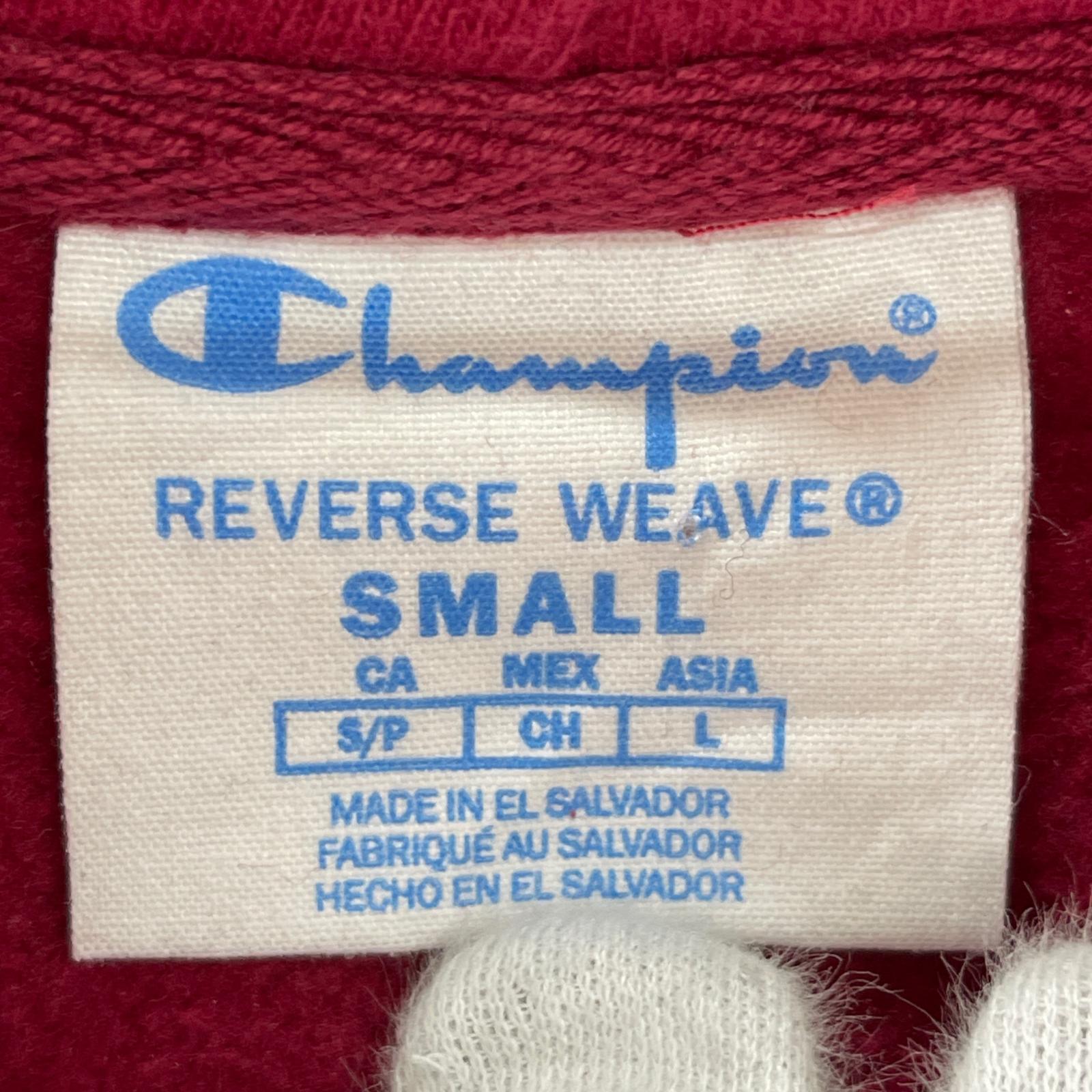 パーカー 00s REVERSE WEAVE レッド(S) S レッド