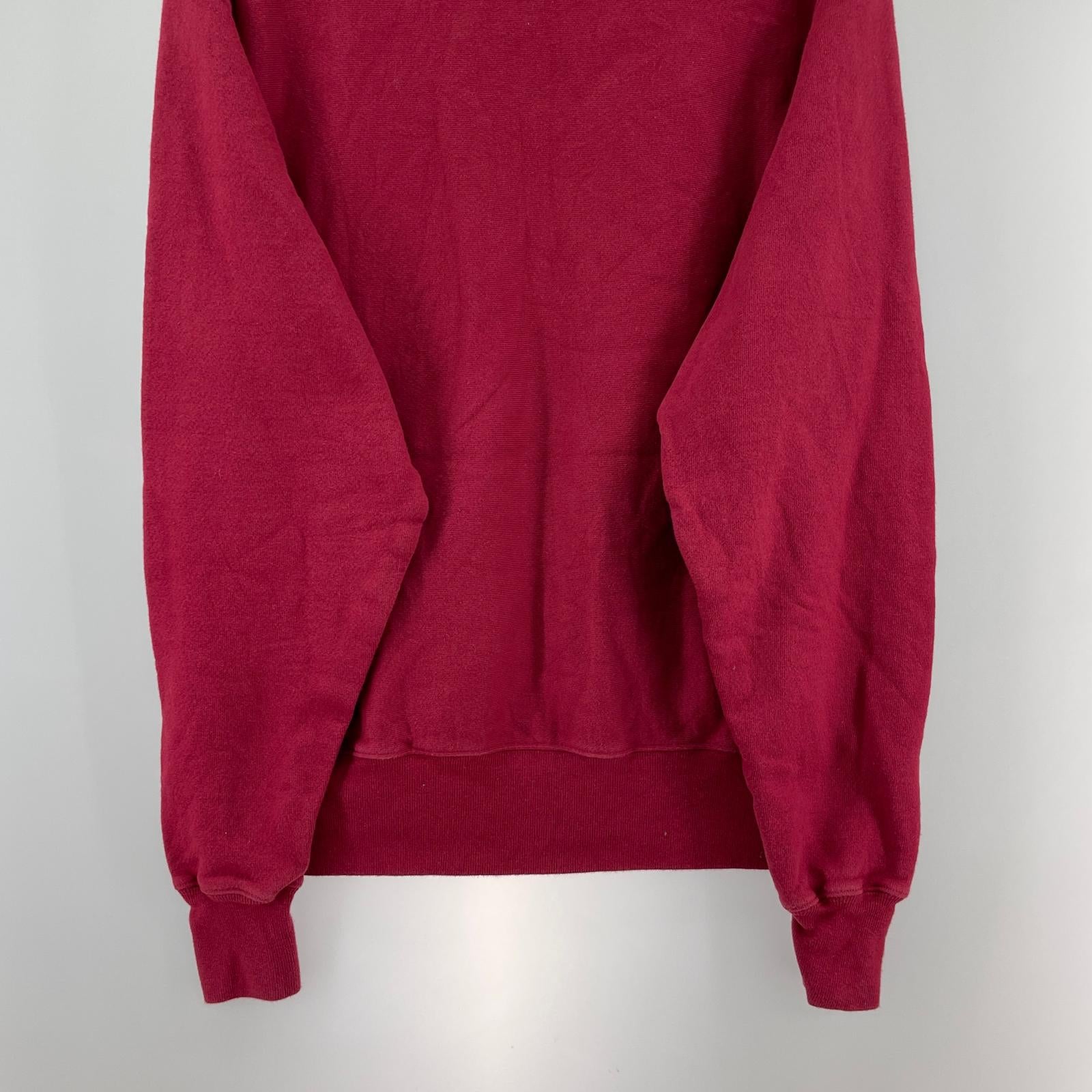 パーカー 00s REVERSE WEAVE レッド(S) S レッド