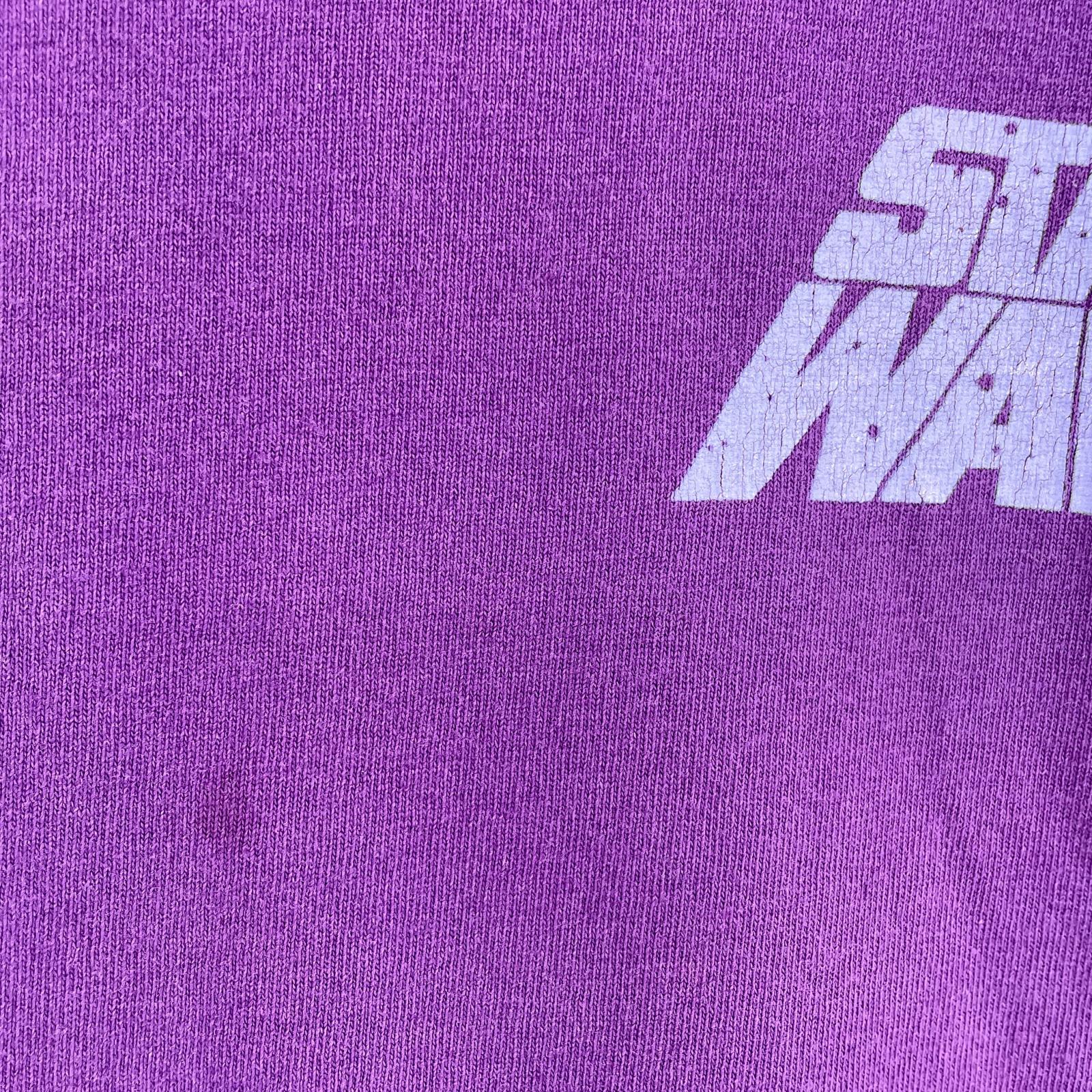 半袖Tシャツ 90s STAR WARS レイア 紫 パープル