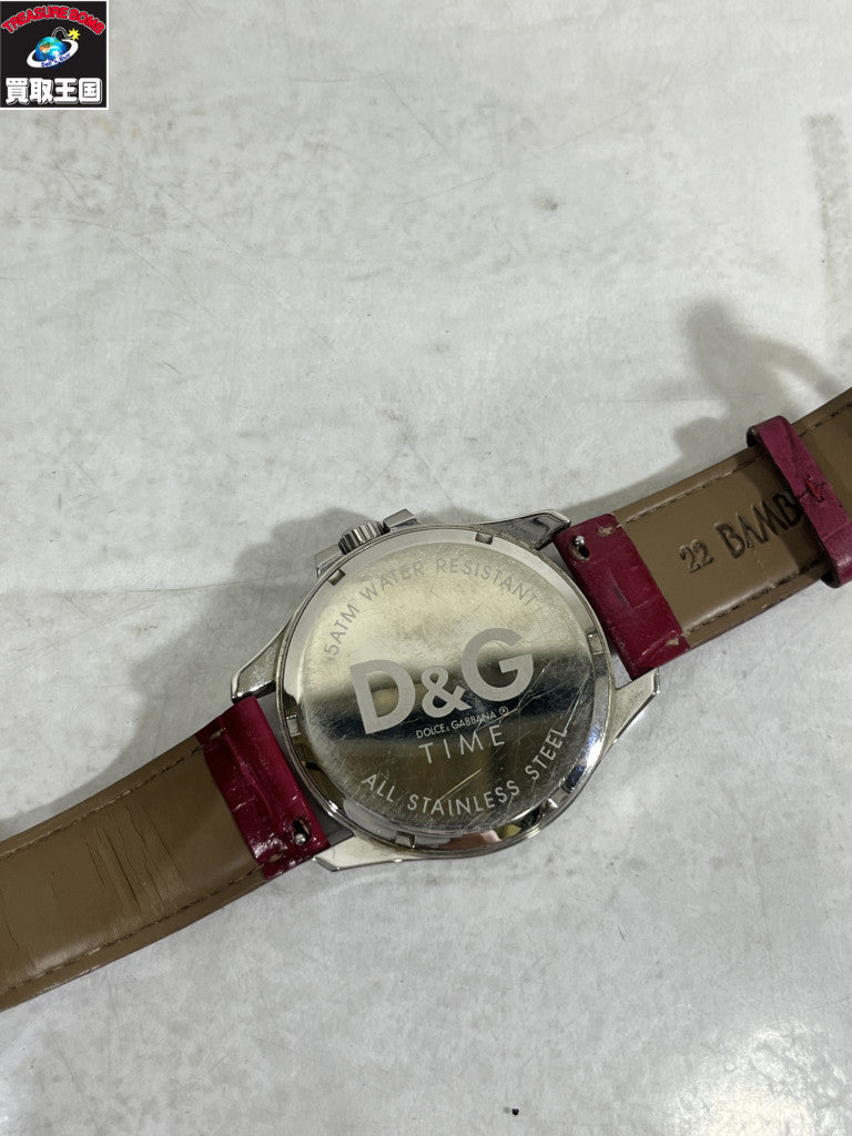 腕時計 D&G TIME クオーツ