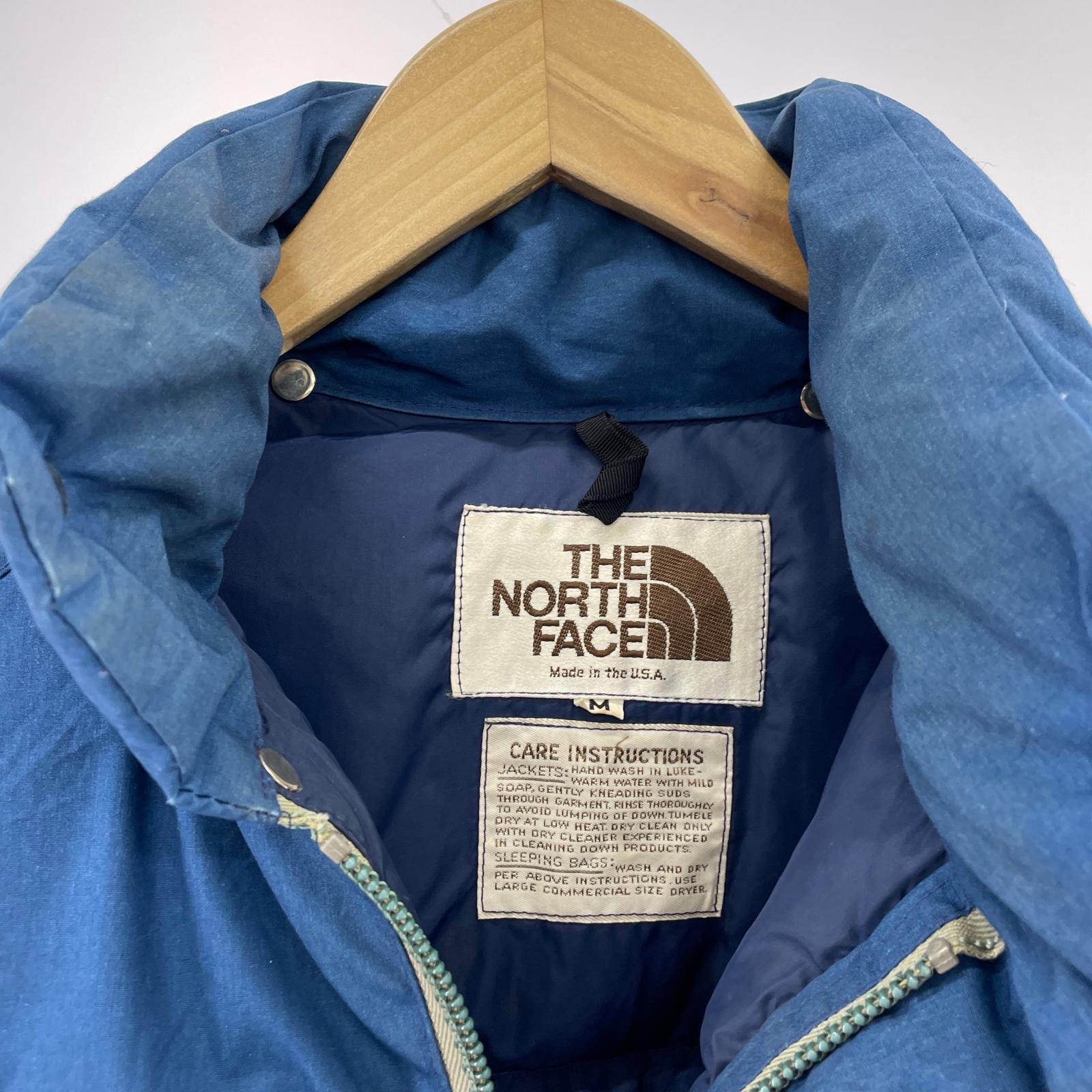ダウンジャケット 80s SEROW DOWN JACKET BLU M M ブルー