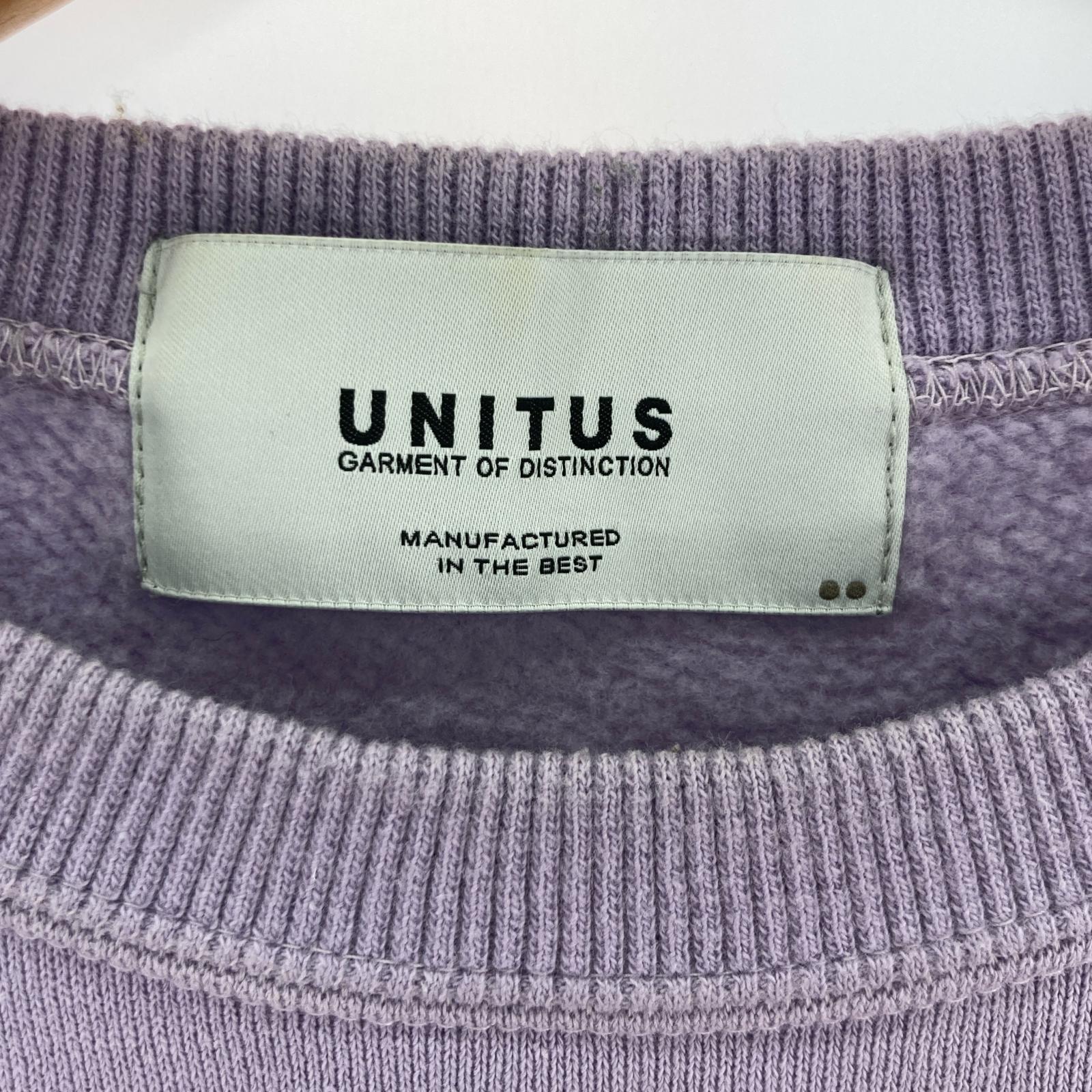 スウェット UNITUS/パープル パープル