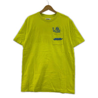 半袖Tシャツ 立体プリント 黄(M) M イエロー