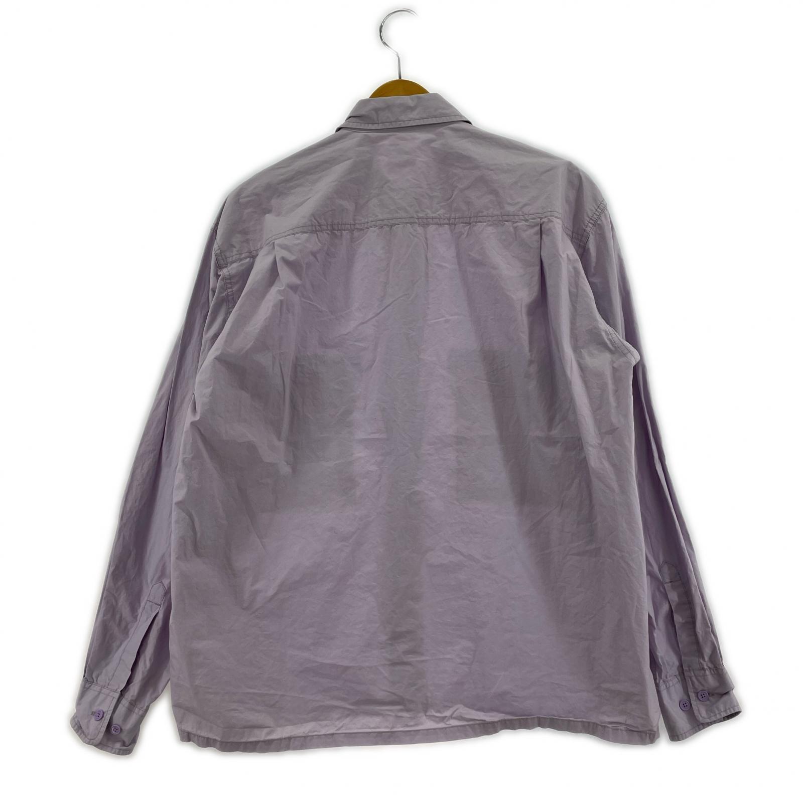 長袖シャツ L/S TYPEWRITER CLOTH SHIRT 紫 2 パープル