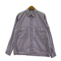 長袖シャツ L/S TYPEWRITER CLOTH SHIRT 紫 2 パープル