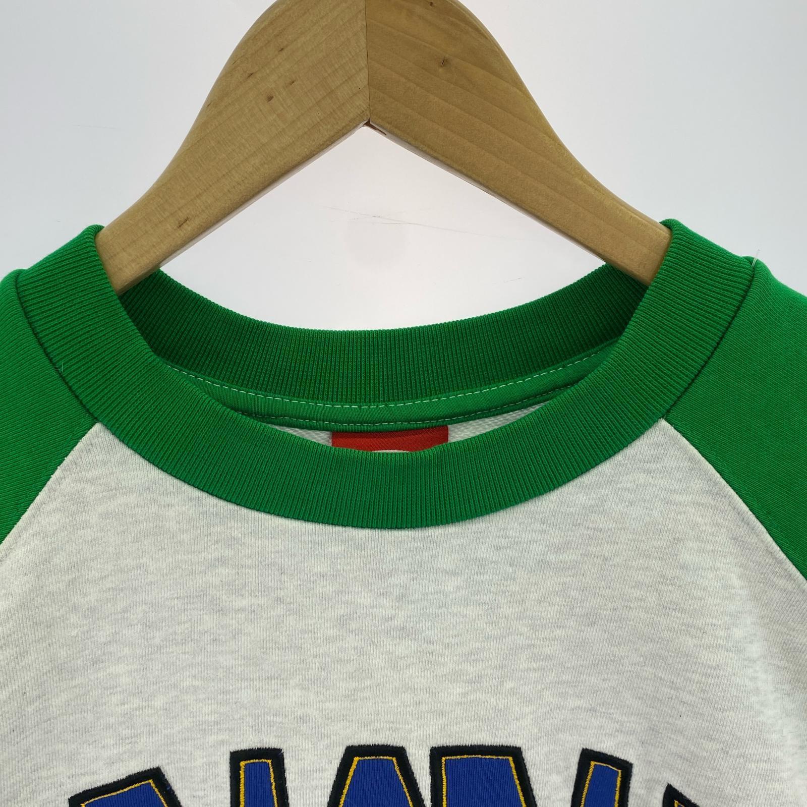 スウェット COLOR RAGLAN SWEAT size2 グリーン