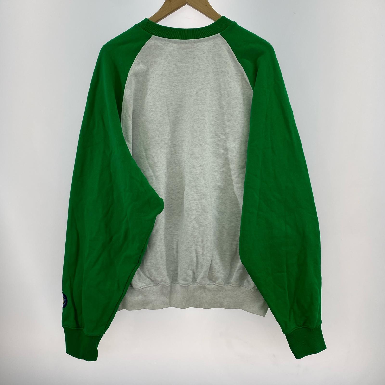 スウェット COLOR RAGLAN SWEAT size2 グリーン