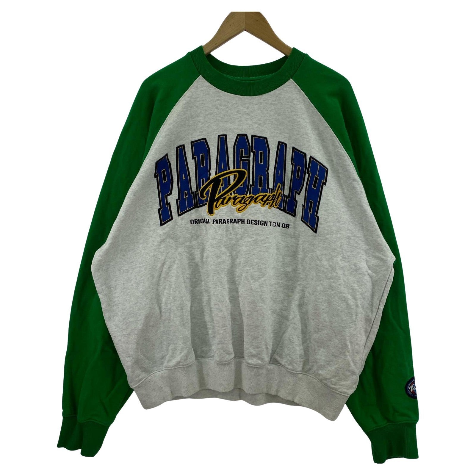 スウェット COLOR RAGLAN SWEAT size2 グリーン