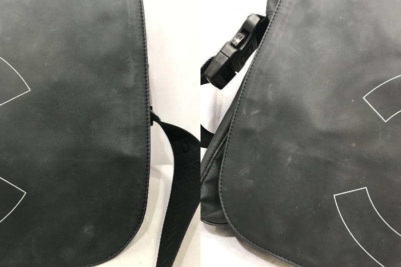 CHANEL ココマーク スポーツライン メッセンジャーバッグ 黒