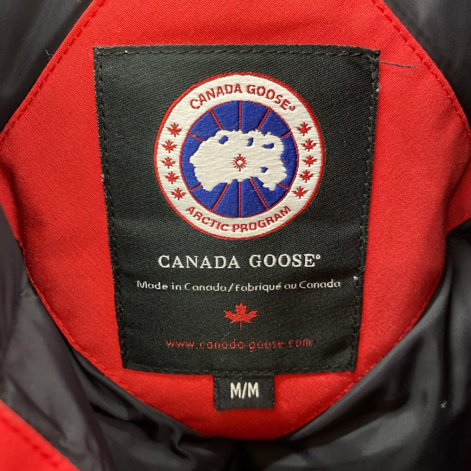 ダウンジャケット CANADA GOOSE Citadel Parka 99C5019 赤 (M) M レッド