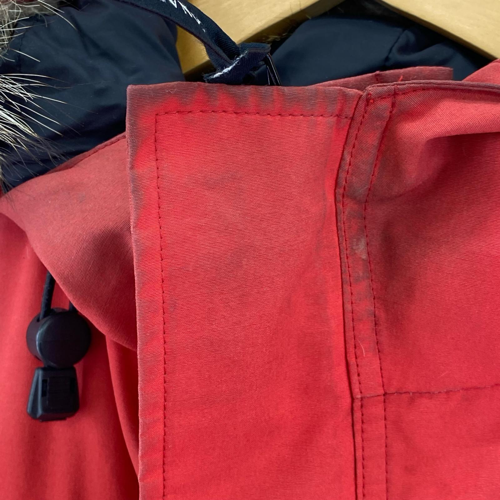 ダウンジャケット CANADA GOOSE Citadel Parka 99C5019 赤 (M) M レッド