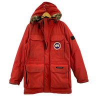 ダウンジャケット CANADA GOOSE Citadel Parka 99C5019 赤 (M) M レッド