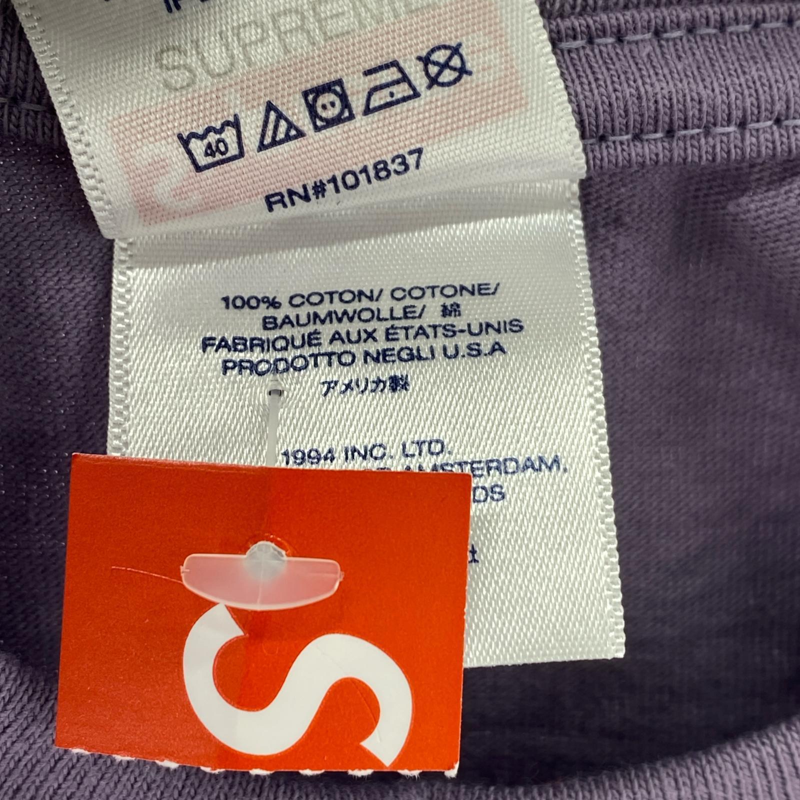 半袖Tシャツ 24SS Futura Box Logo Tee/M/パープル M