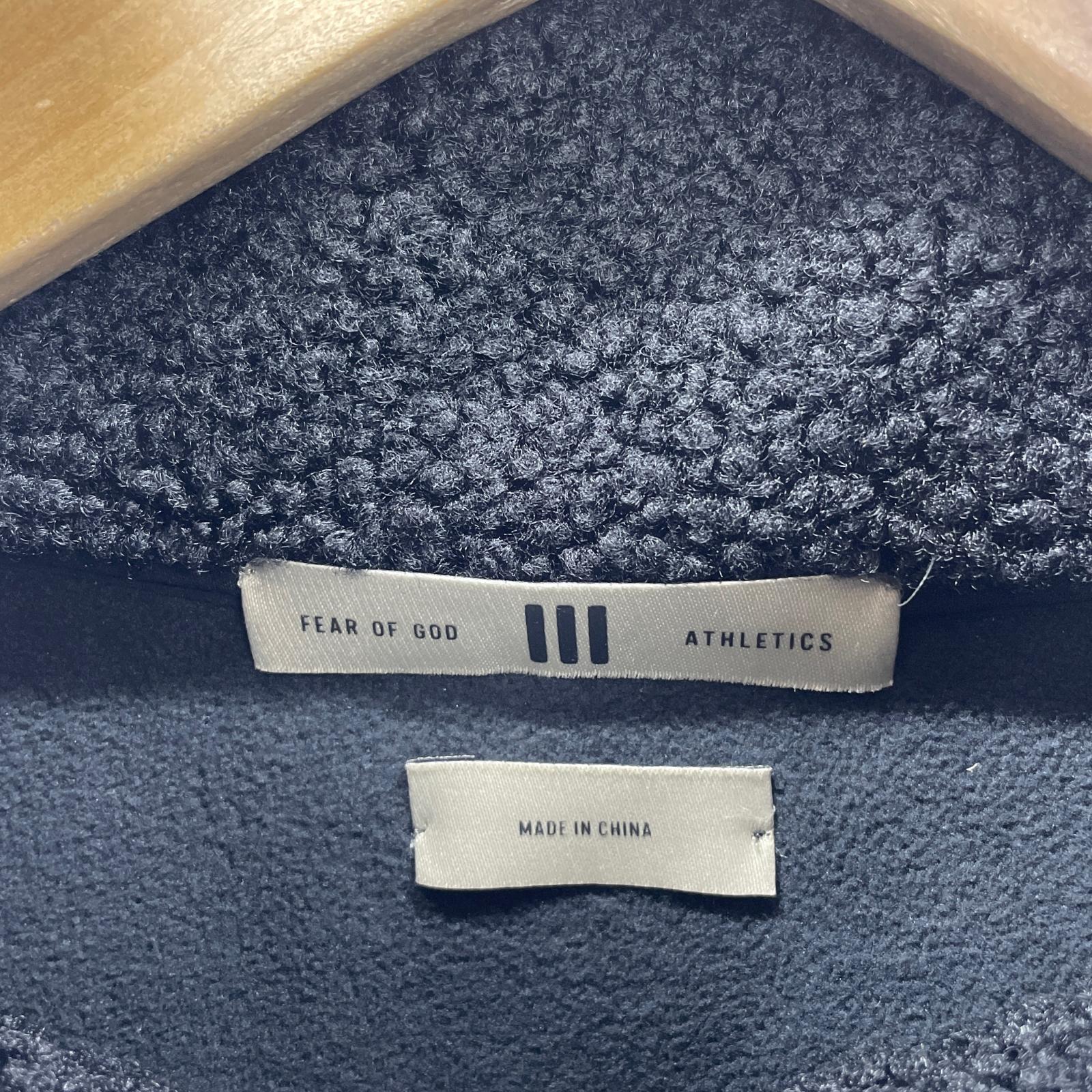 ジャケット ×Fear of God Athletics Hike 1/2 Zip ブラック