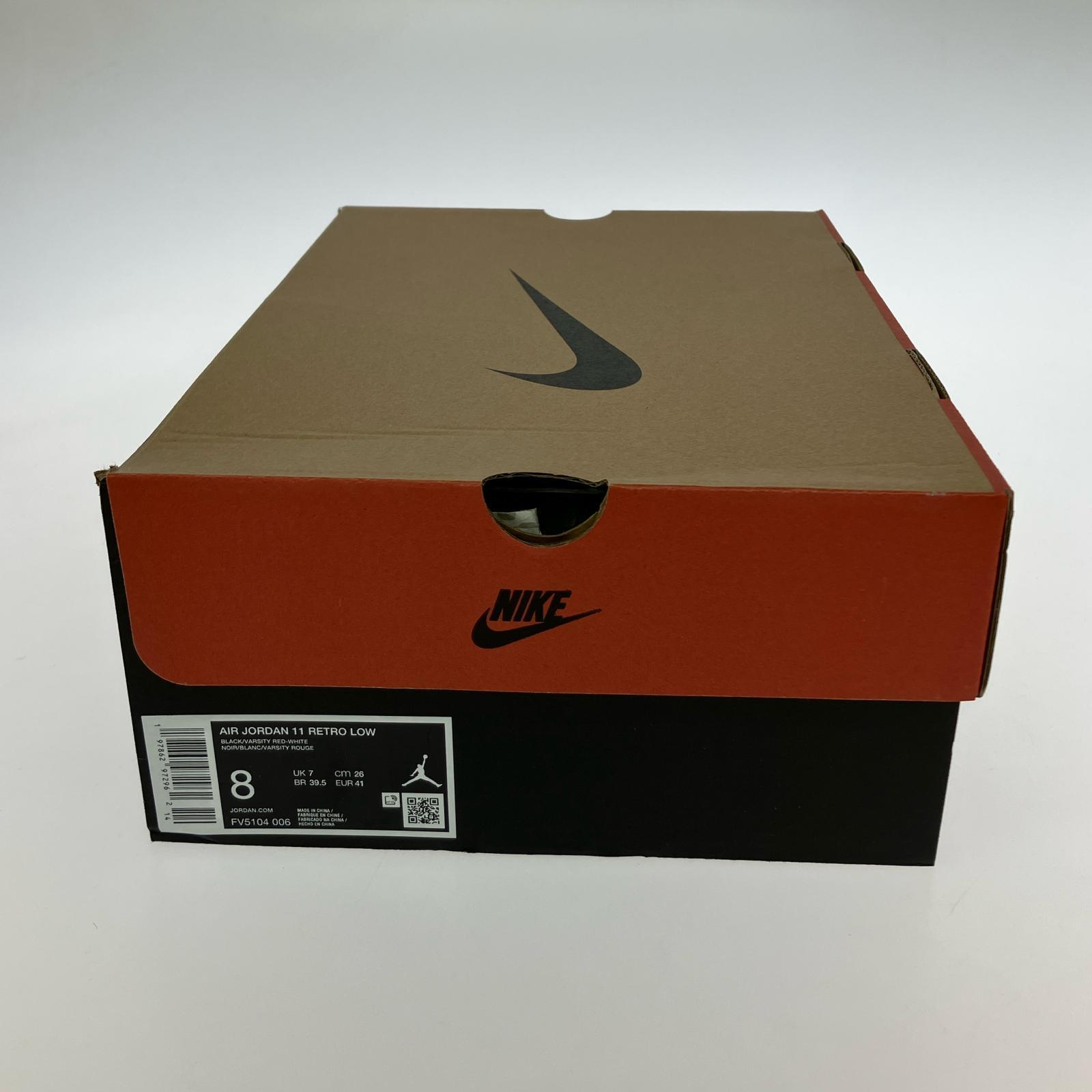スニーカー AIR JORDAN 11 RETRO LOW 26cm (US8 UK7 1/2 EU42) ブラック