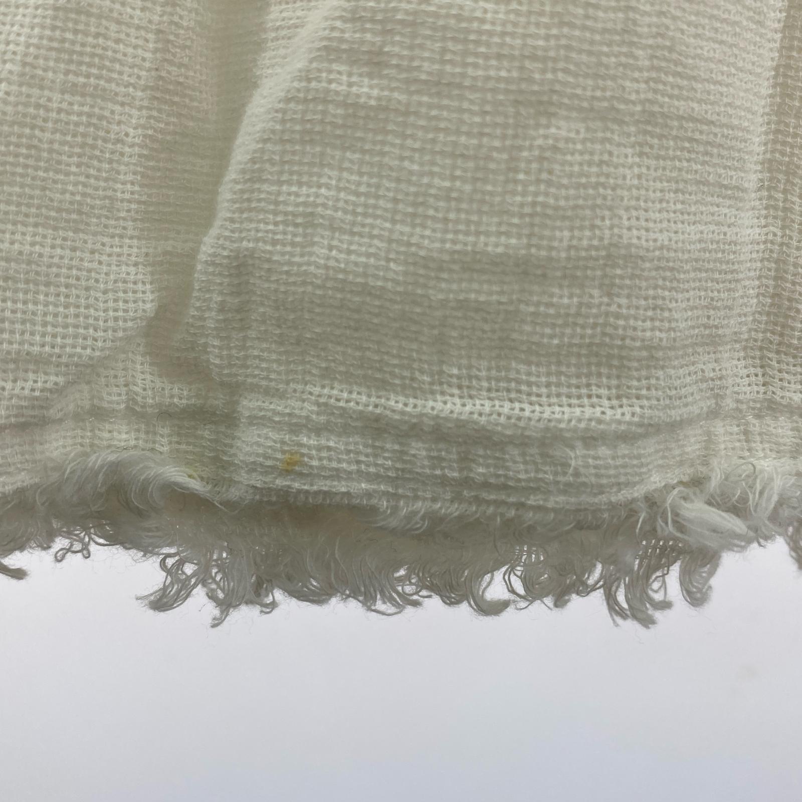ロングスカート MEDI INDIA COTTON TIERED SKIRT M ホワイト