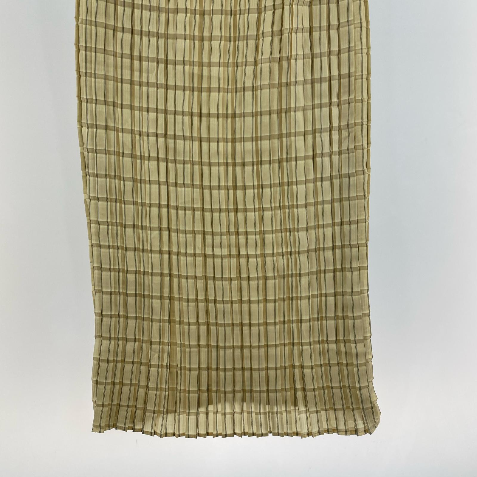 ロングスカート Box Pleated Skirt フリー