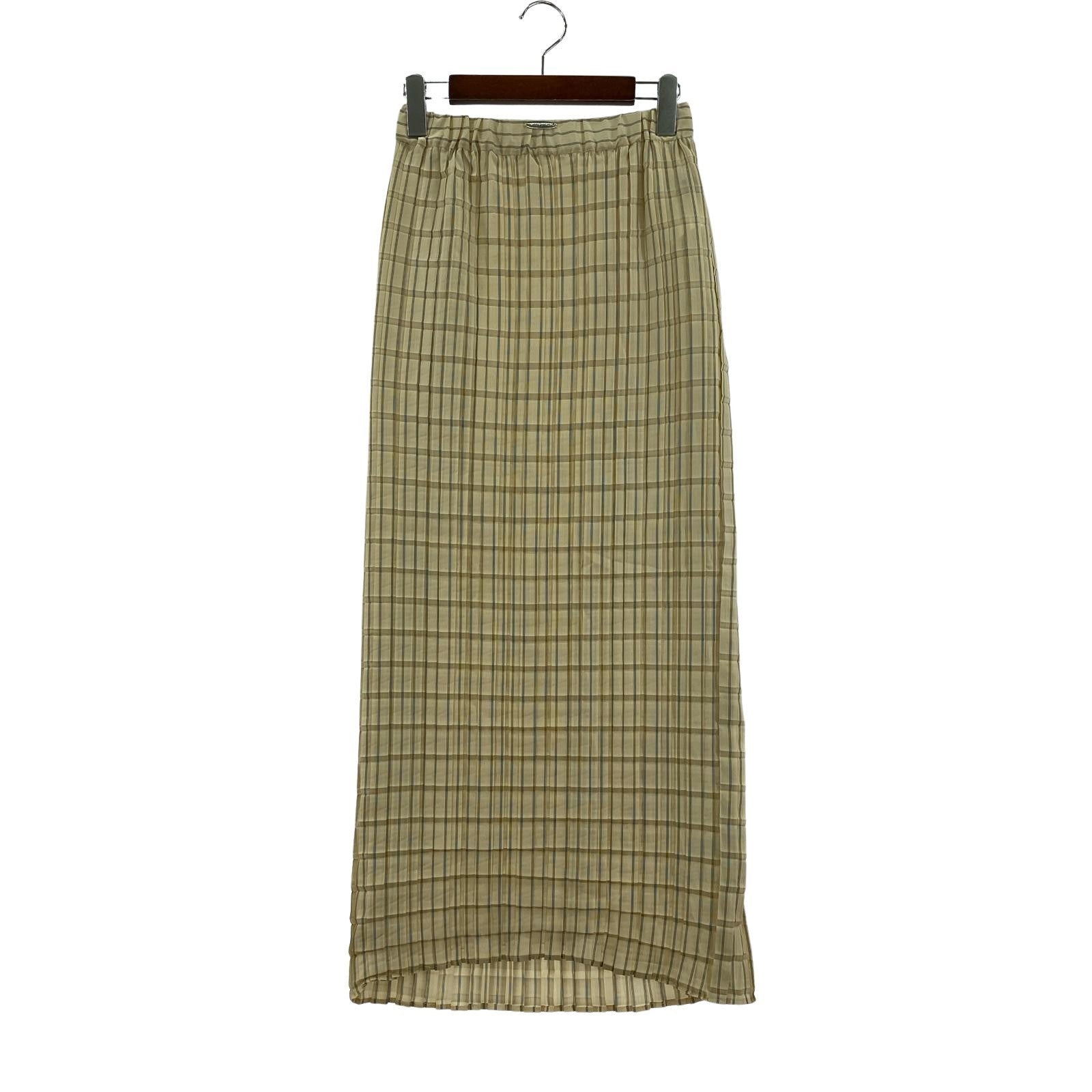 ロングスカート Box Pleated Skirt フリー