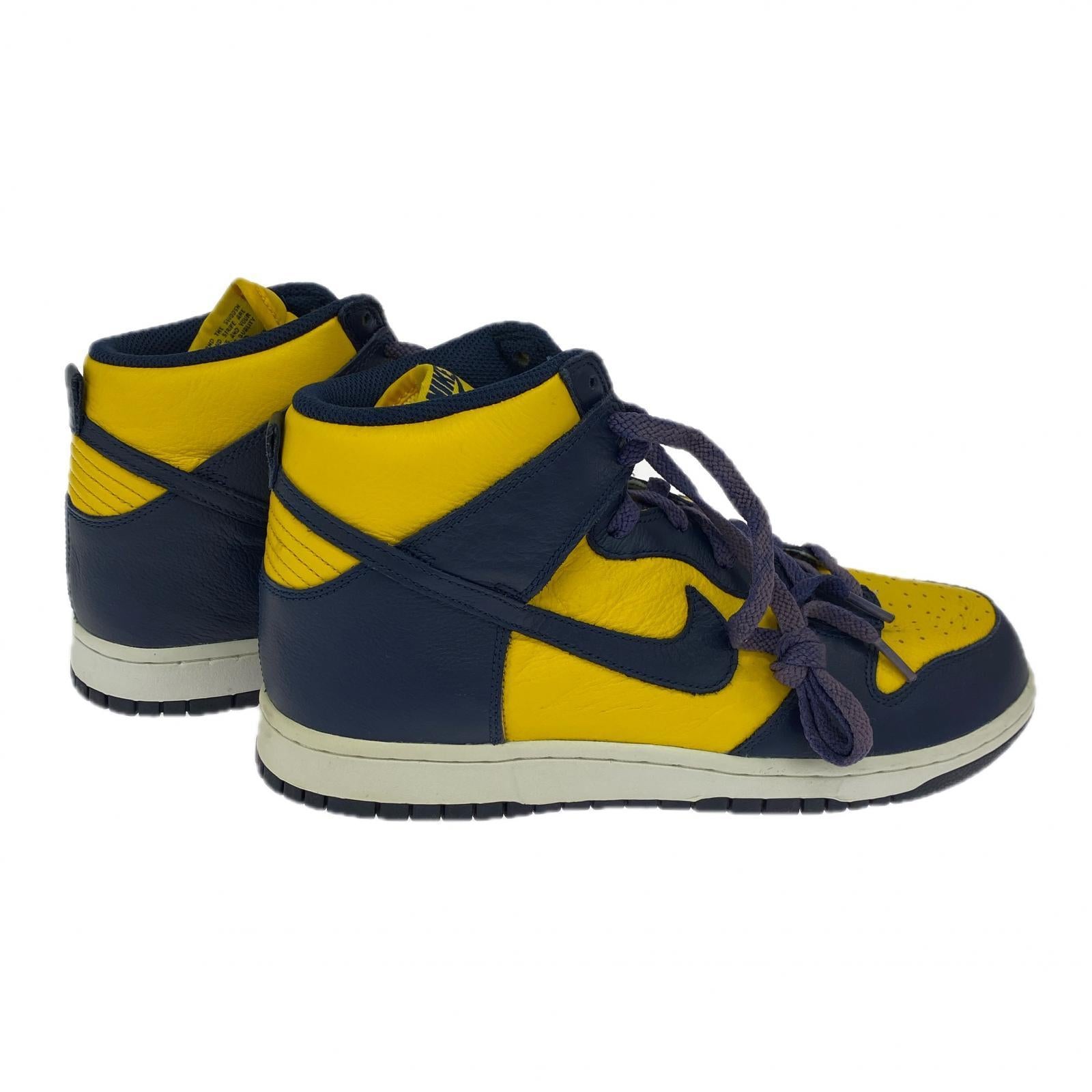 スニーカー NIKE DUNK HIGH MICHIGAN 28cm 28cm (US10 UK9 1/2 EU46)