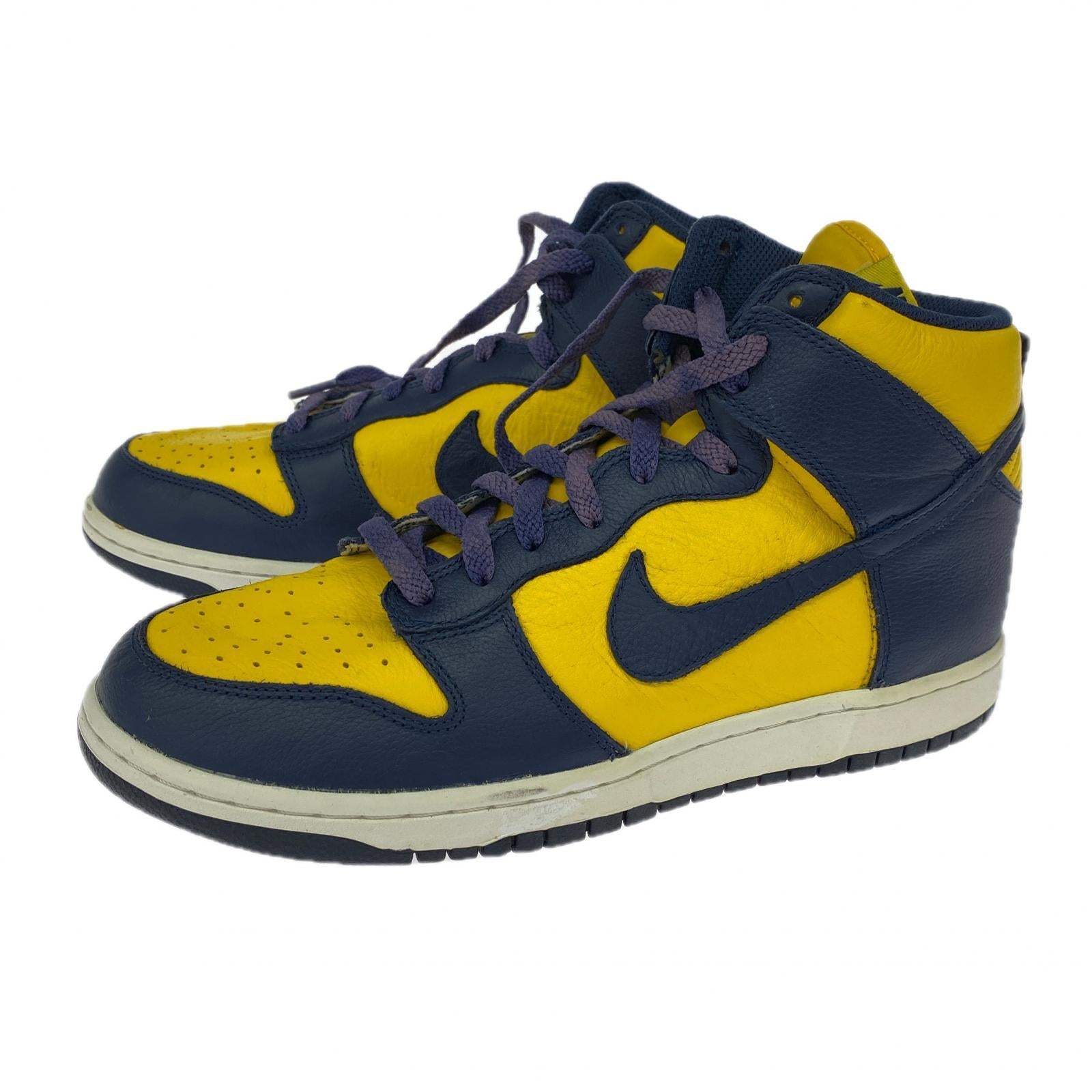 スニーカー NIKE DUNK HIGH MICHIGAN 28cm 28cm (US10 UK9 1/2 EU46)