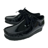 シューズ SUPREME/PATENT LEATHER WALLABEE/黒 ブラック