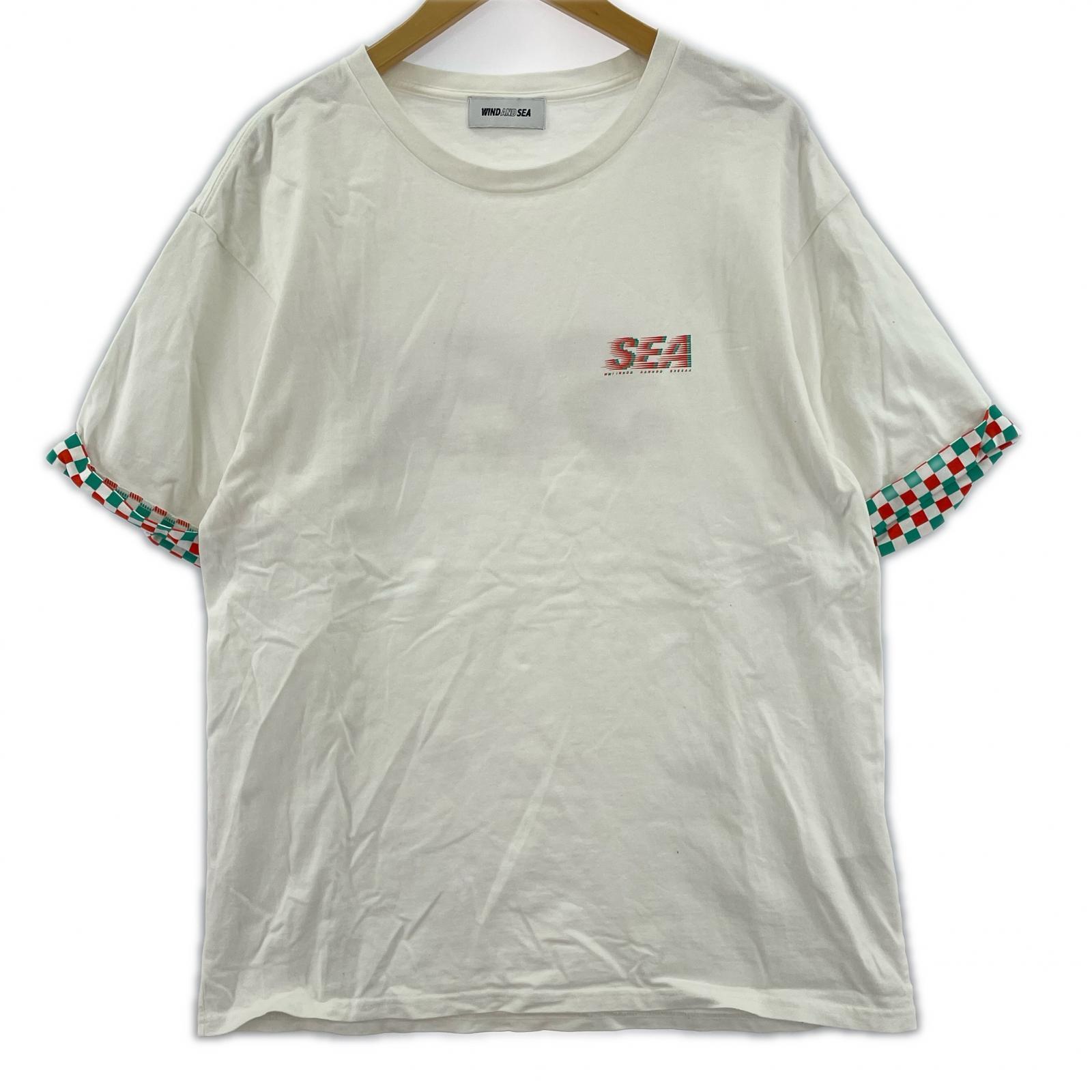 半袖Tシャツ 21SS D.T.R.T -Motion- Plaid Tee M ホワイト