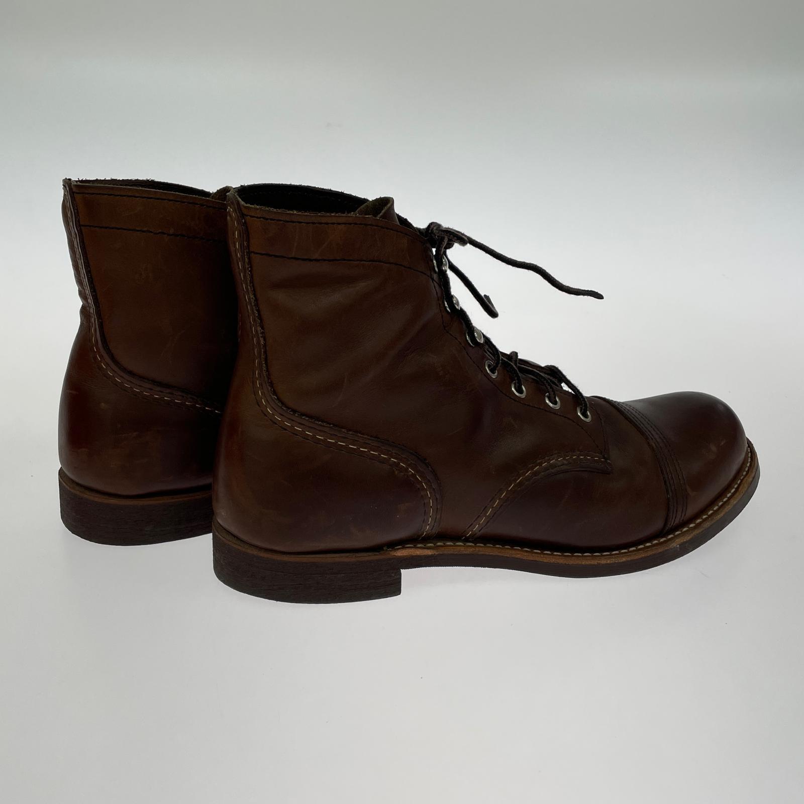 ブーツ RED WING Iron Ranger 08111 茶 (11D)