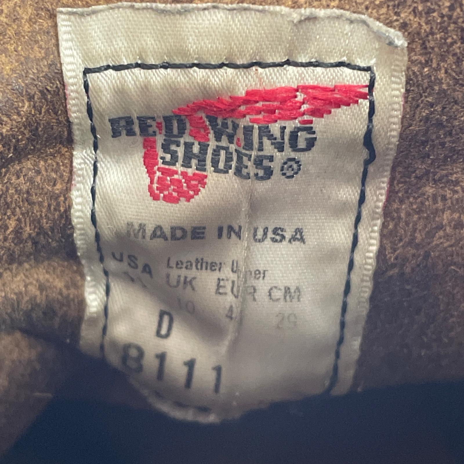 ブーツ RED WING Iron Ranger 08111 茶 (11D)