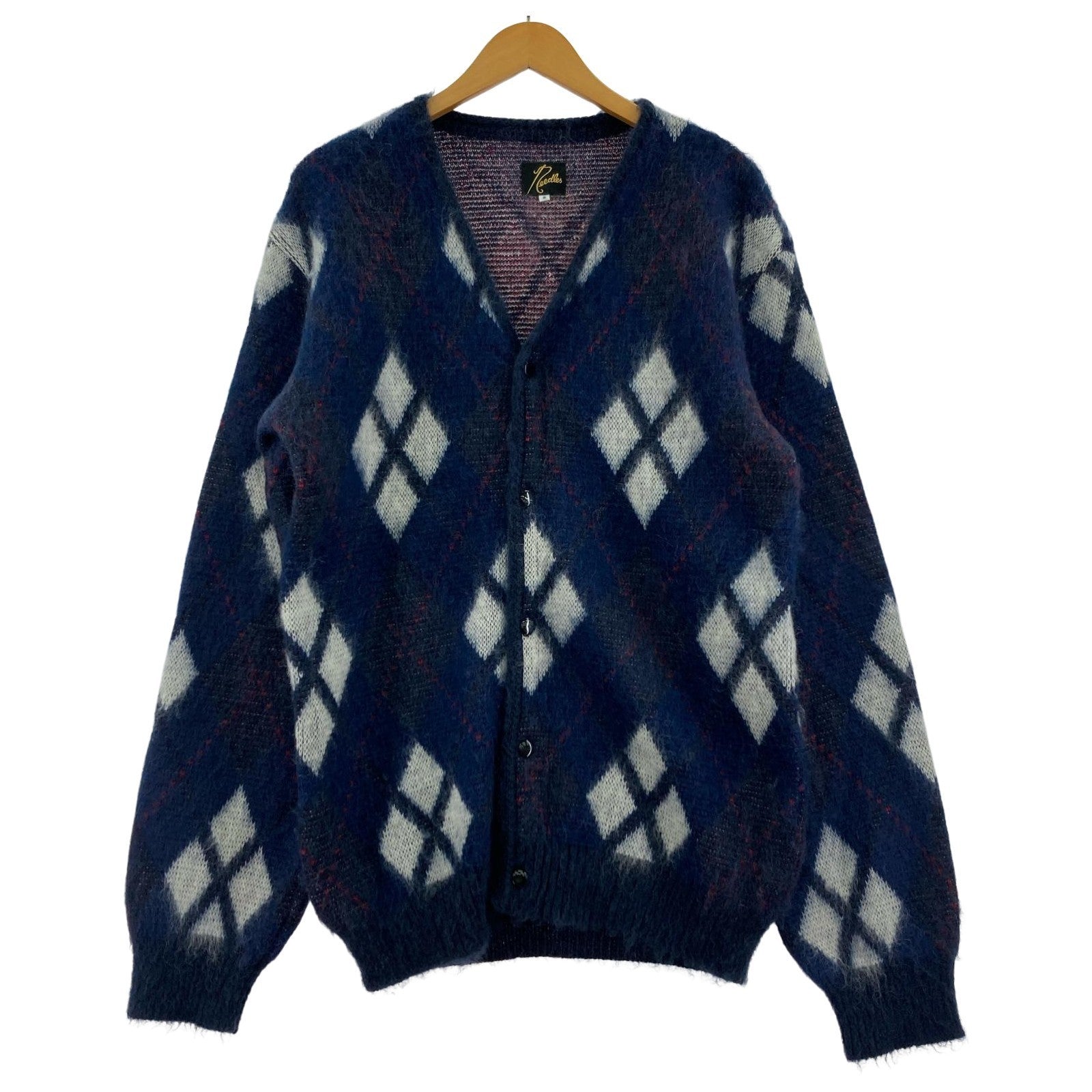 カーディガン MOHAIR CARDIGAN/S/LQ452 S ネイビー