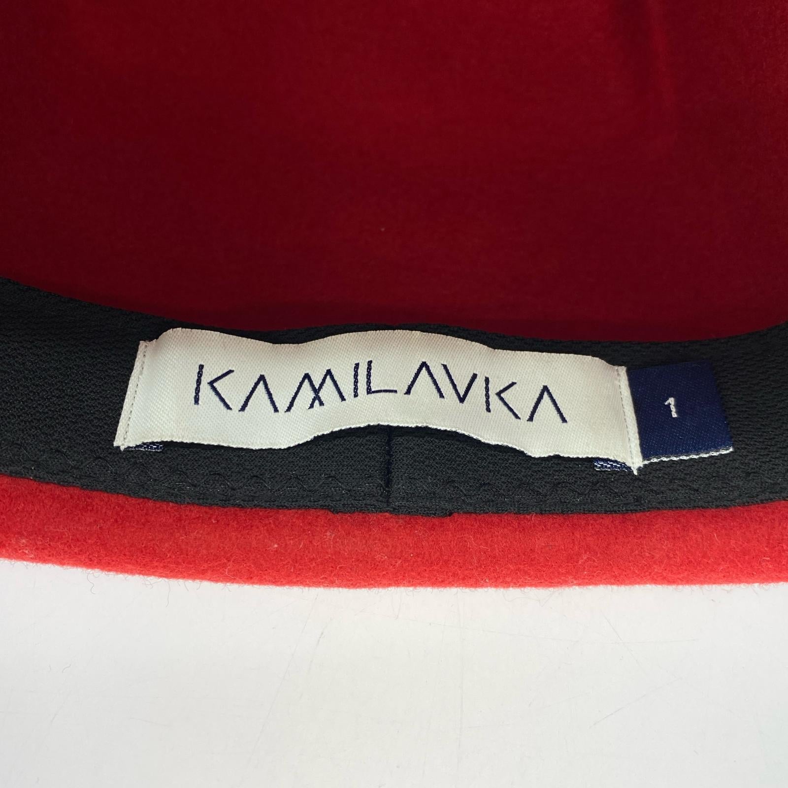 その他帽子 kamilavka レッド