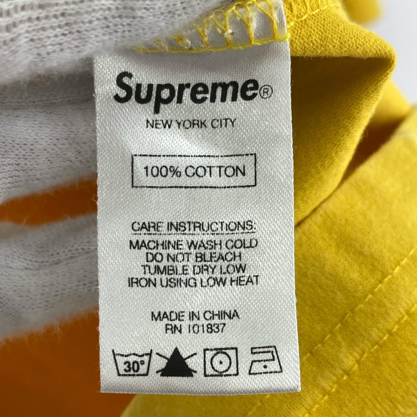 半袖Tシャツ 19SS Qualite Tee 黄 M M イエロー