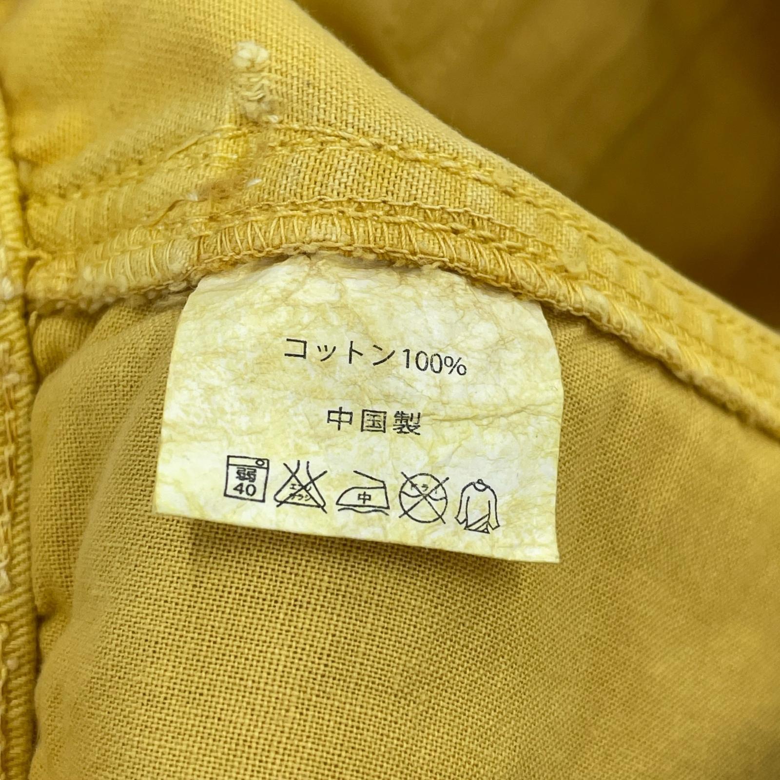 パンツ USA製 黄(S) S