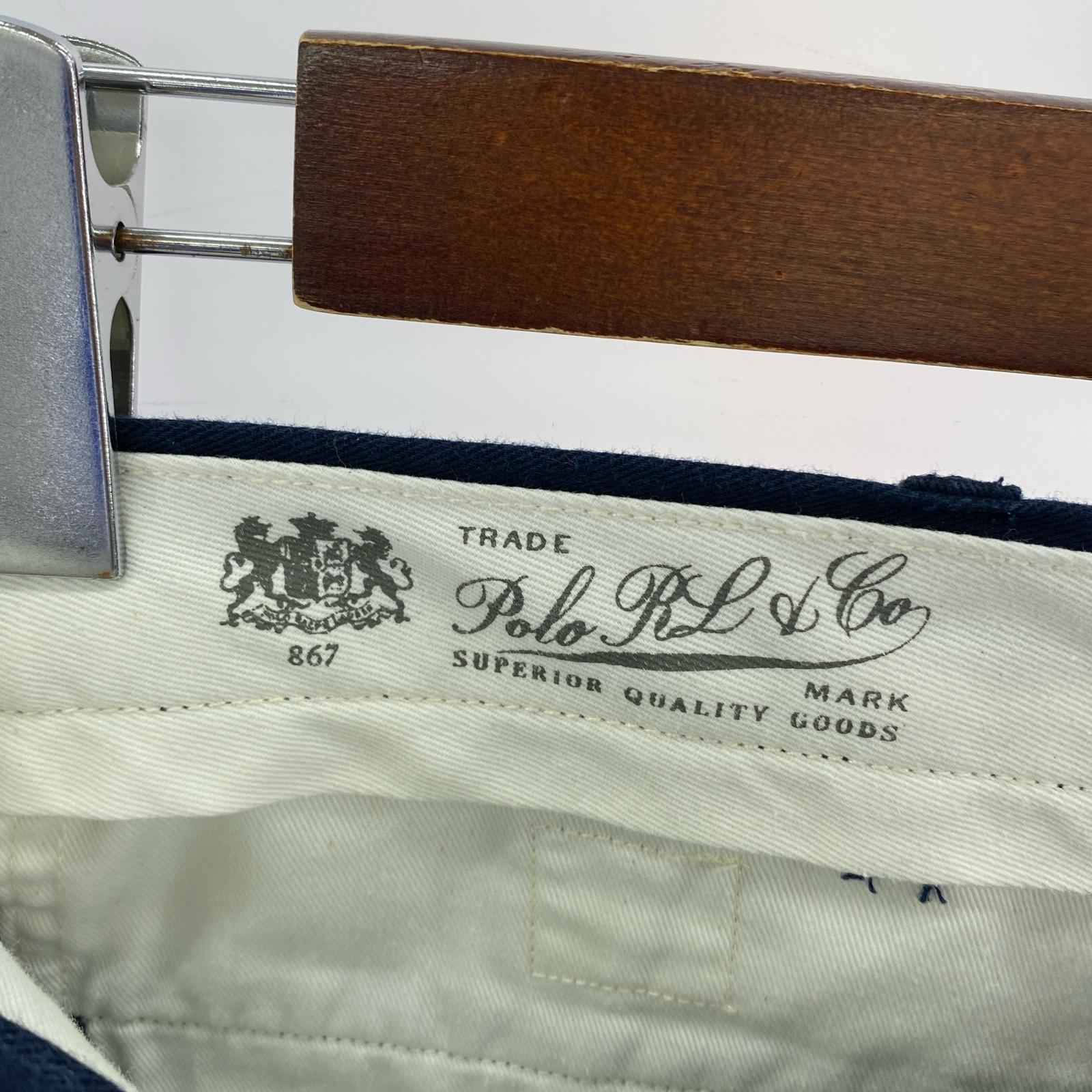 ショートパンツ BEAMS 23SS 別注 THE BIG CHINO 2Pleats 35 ネイビー