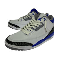 スニーカー Air Jordan 3 Racer Blue 28.5cm 28.5cm (US10 1/2 UK10 EU47) ホワイト
