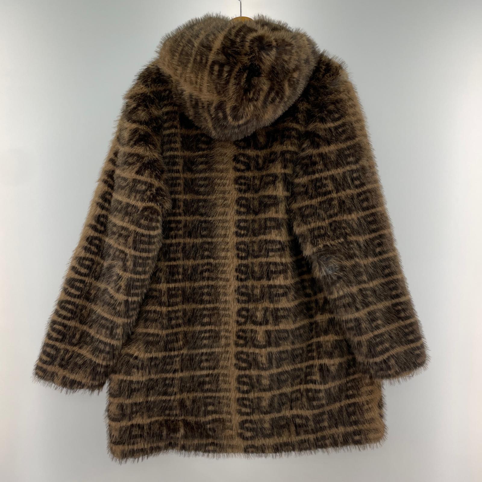 ジャケット Faux Fur COAT M ブラウン