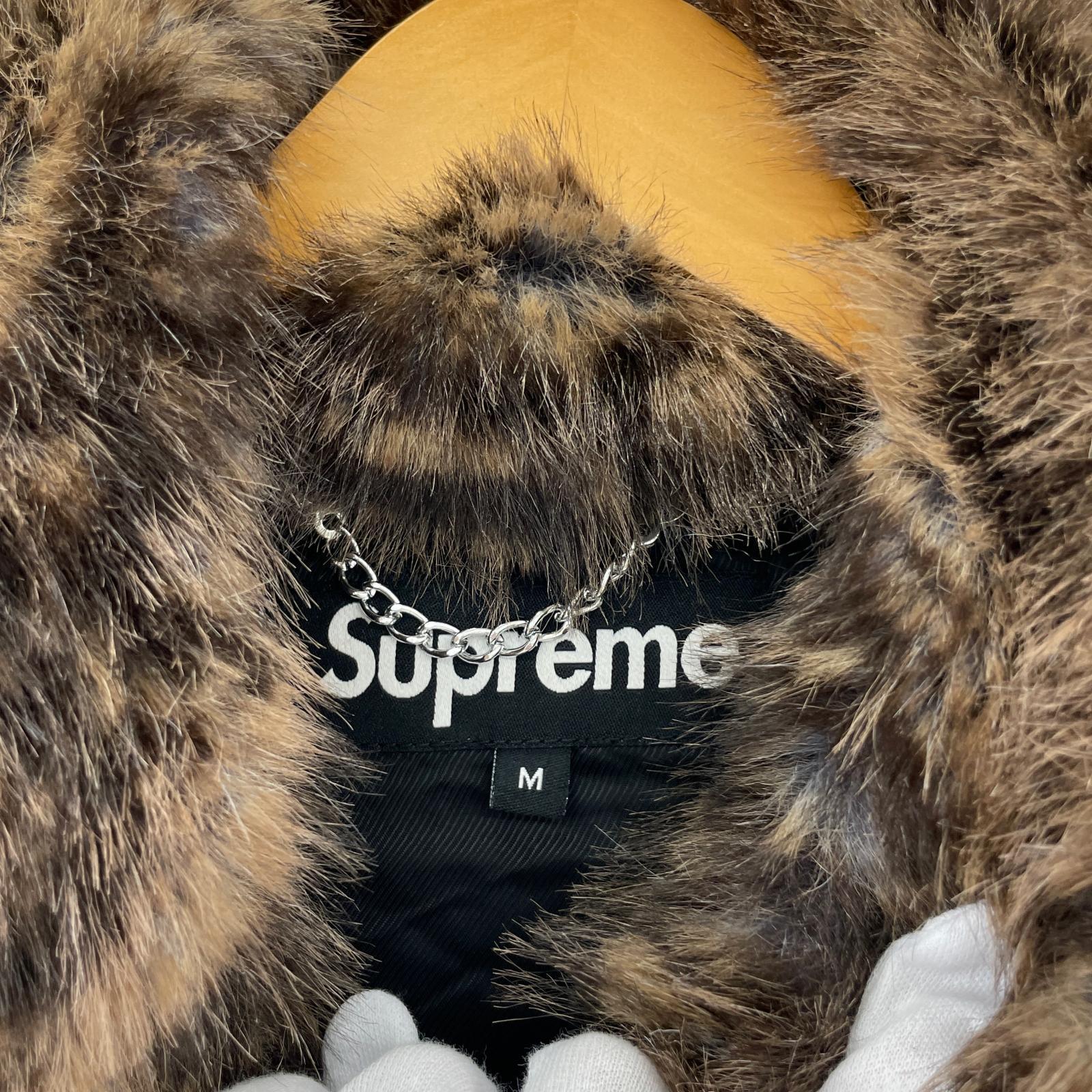 ジャケット Faux Fur COAT M ブラウン