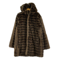 ジャケット Faux Fur COAT M ブラウン