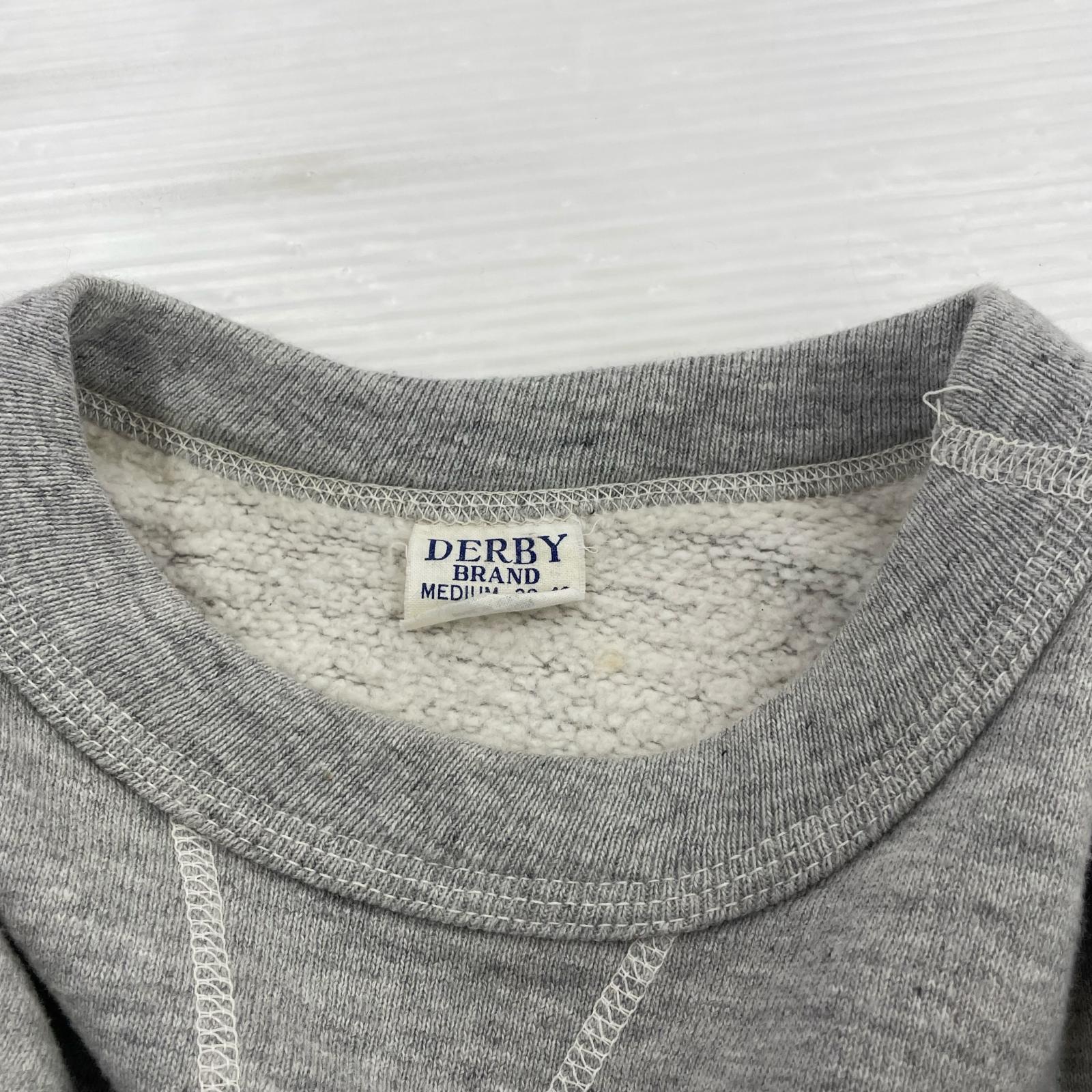 スウェット ⑥DERBY BRAND 50s60s スウェット M グレー