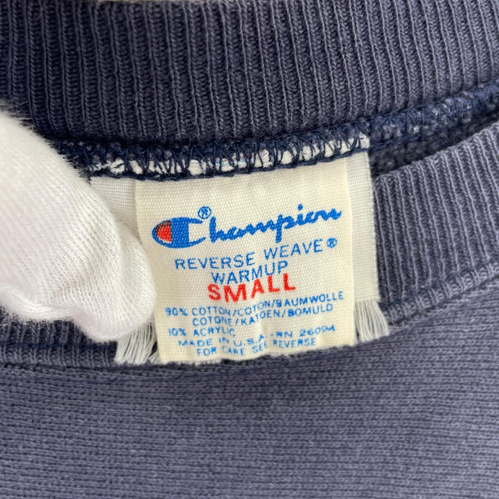 スウェット YALE 80s RW S ネイビー