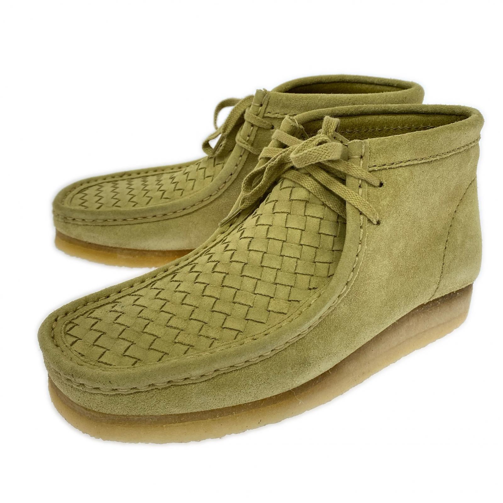 シューズ CLARKS ワラビーブーツ ベージュ