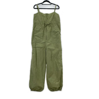 サロペット SEA ROOMLYNN フロント ジップ ワークサロペット M グリーン