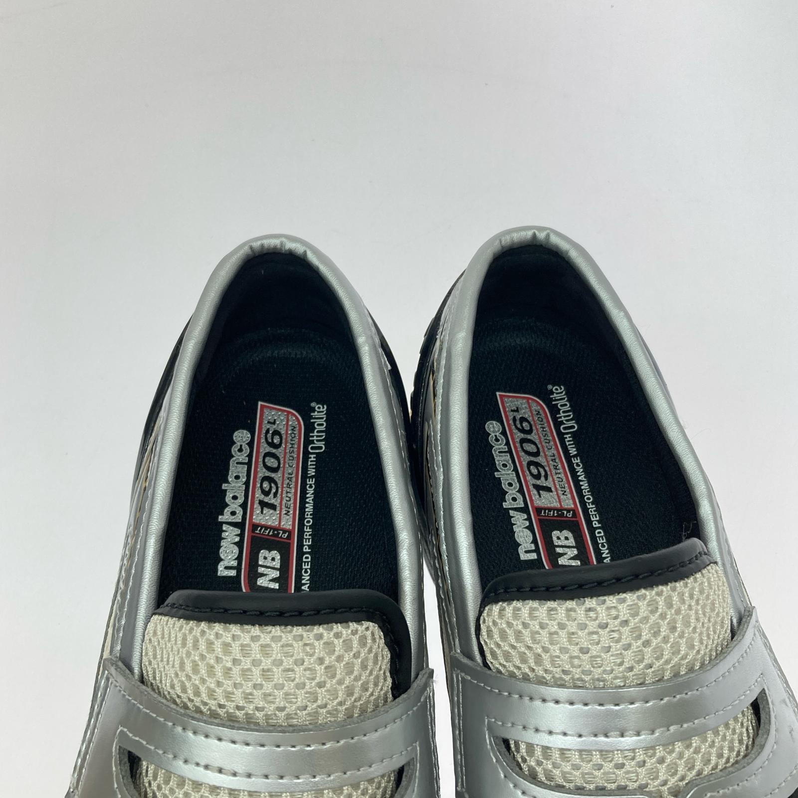スニーカー 1906L Silver Metallic Cream 24.5cm