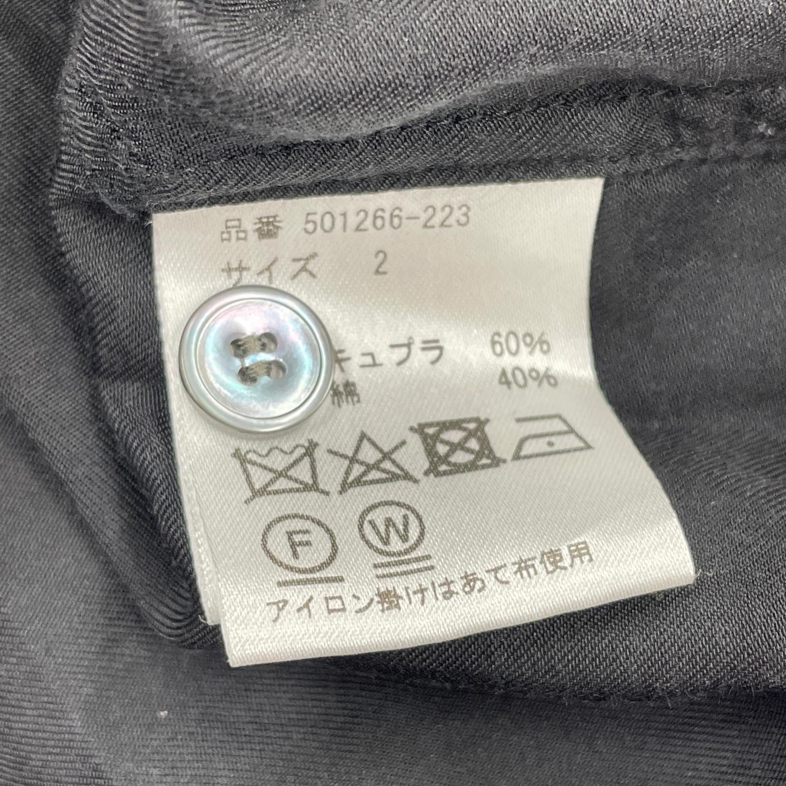 長袖シャツ WIRROW 長袖シャツ 黒 501266-223 2 ブラック