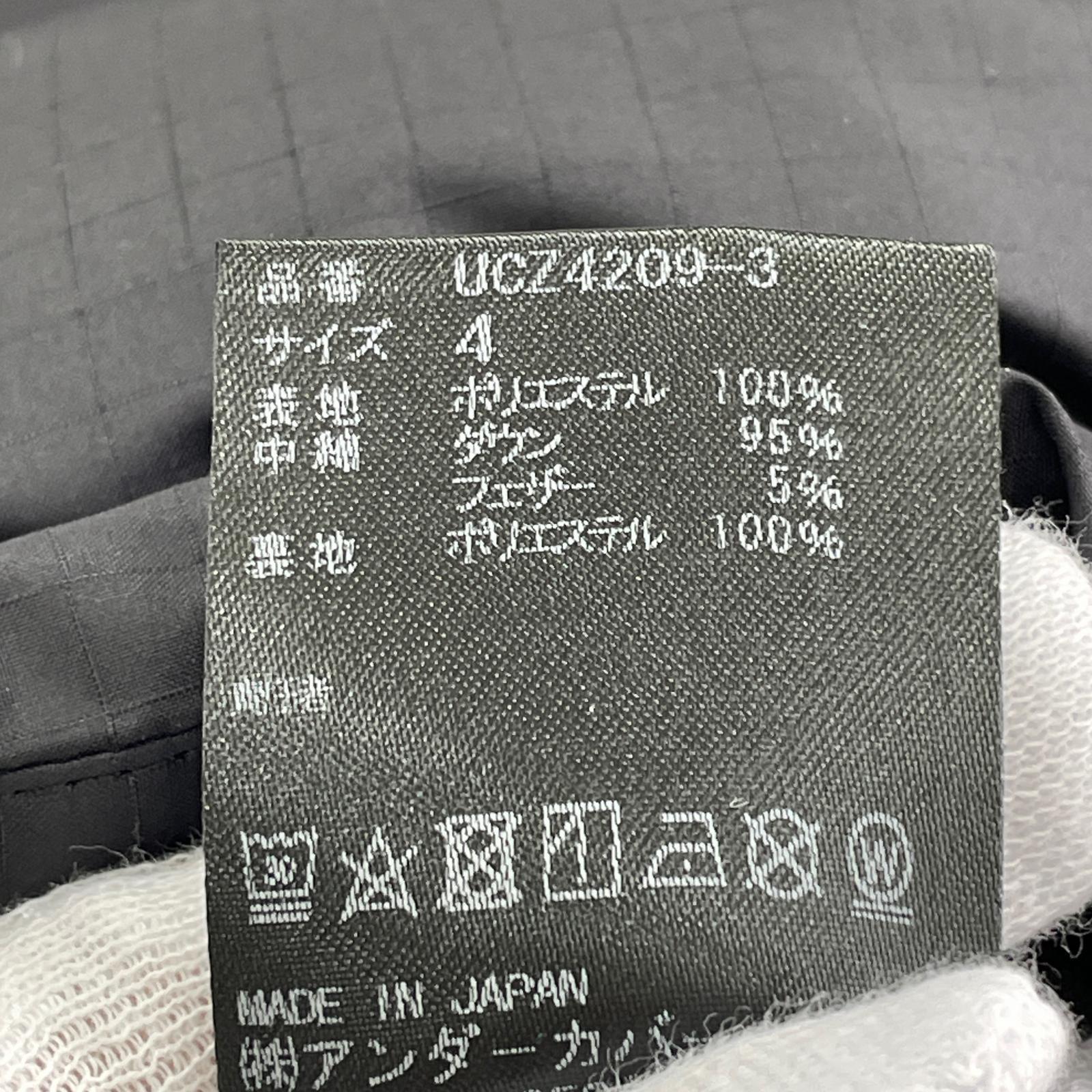 ダウンジャケット PUFFER JACKET ダウンジャケット 4 黒 4 ブラック