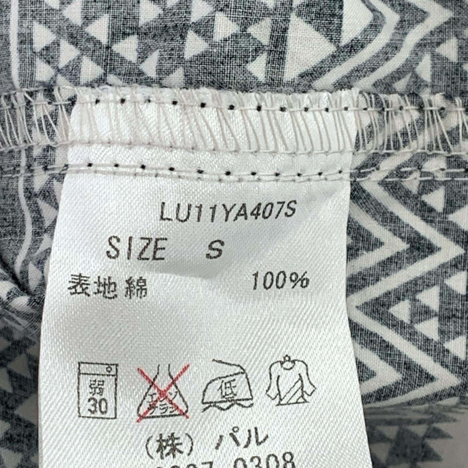 半袖シャツ SSshirt S 総柄