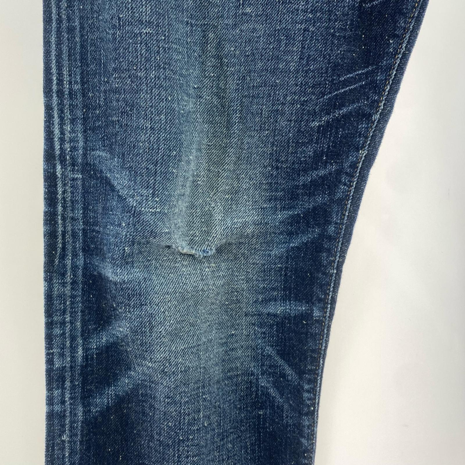 デニムパンツ SLIM FIT DENIM W32 32 ネイビー