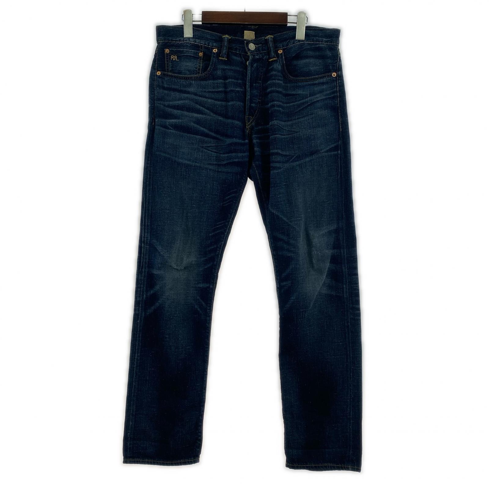 デニムパンツ SLIM FIT DENIM W32 32 ネイビー